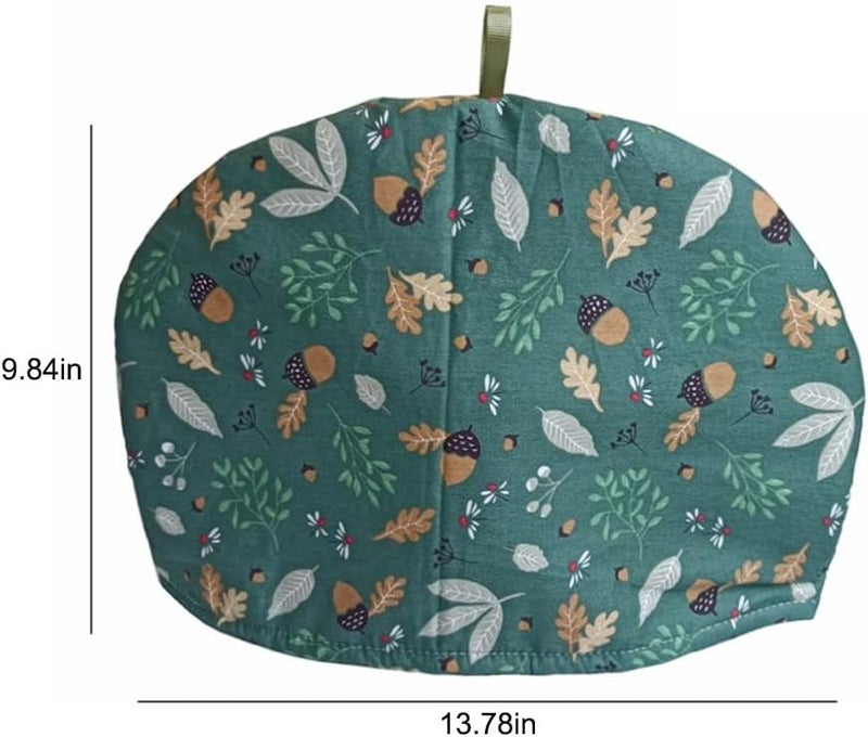 Yangshine Cotton Tea Cozy Decorative Insulated Tea Cosy Teapot Cozies Dust Cover Tea Warmer to Keep Tea Warm, Kitchen Home Decro for Mom, Wife, Friends - Image 2